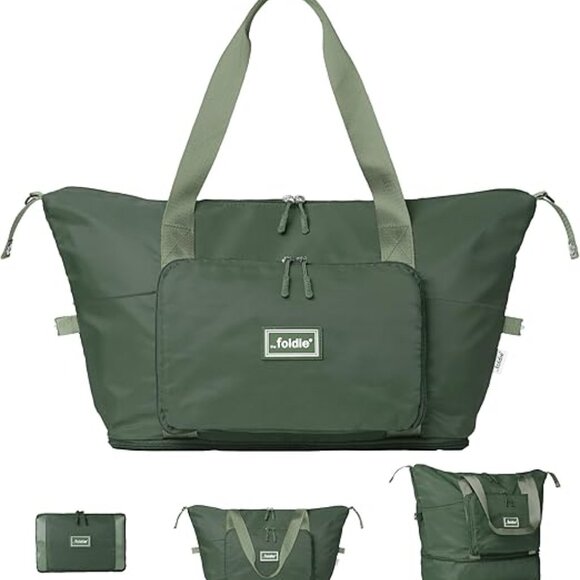 BRAND NEW Foldie Travel Bag- Green - Picture 2 of 3